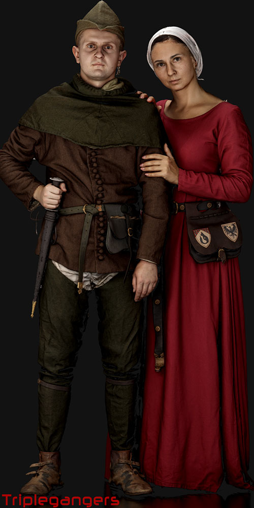 Medieval Couple 01 001